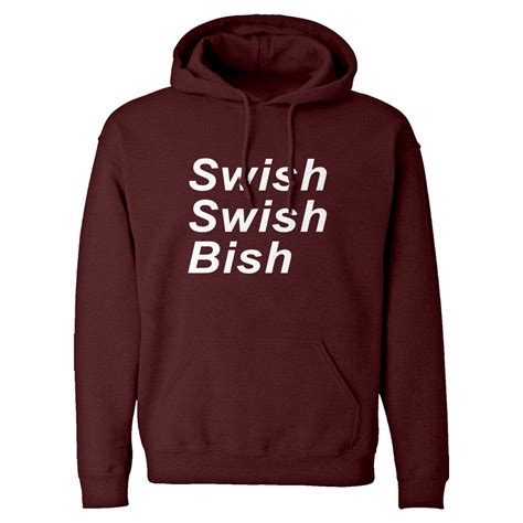 Hoodie Swish Swish Bish Unisex Adult Hoodie – Indica Plateau