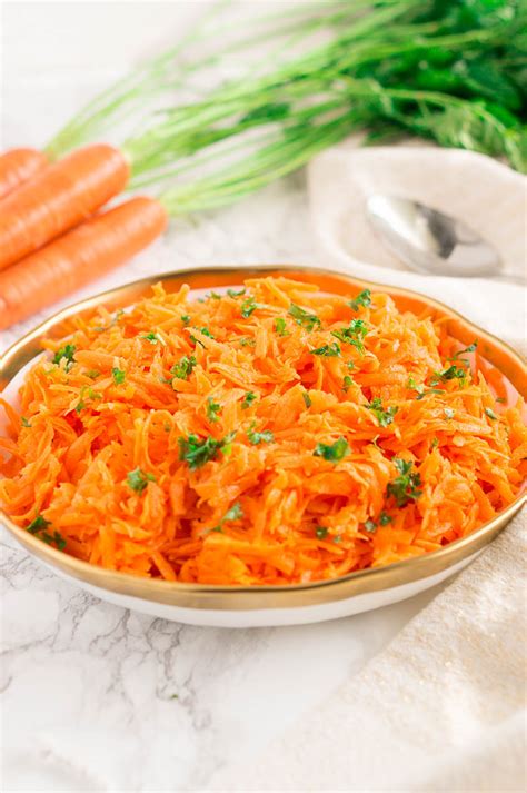 Carrot Salad Recipe (Low-Carb, Paleo) - Delicious Meets Healthy