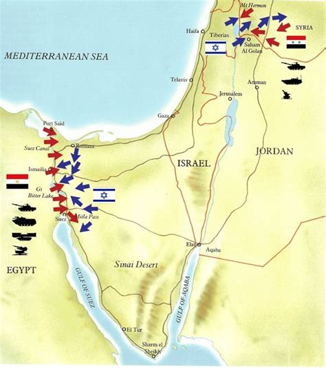 Pin on 1973 Yom Kippur War/1973 Ramadan War/1973 October War (6 October ...