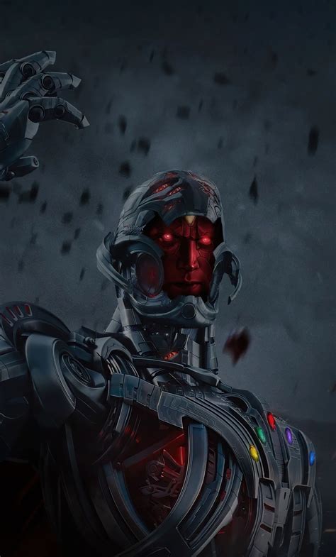 1280x2120 Ultron Vision Infinity Stones iPhone 6+ ,HD 4k Wallpapers ...