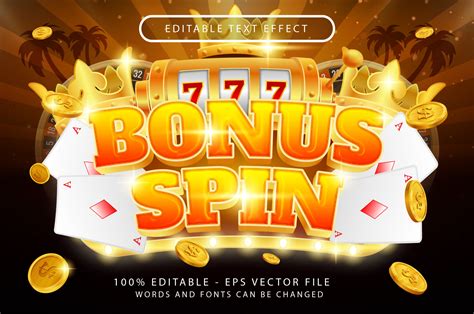 Bonus Spin 3d Text Effect Graphic by Novin Prasetya · Creative Fabrica