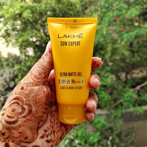 Lakme Sun Expert SPF 50 PA+++ Ultra Matte Gel Sunscreen