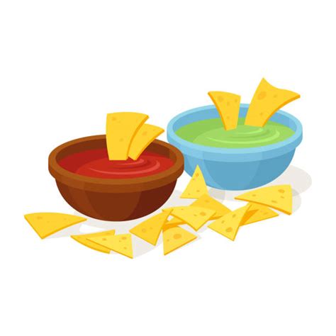 Best Chips And Dip Illustrations, Royalty-Free Vector Graphics & Clip Art - iStock