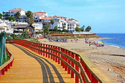 La localidad malagueña de Mijas Costa