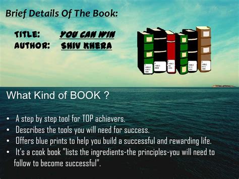 You can win book review by THEJ (RIMS)