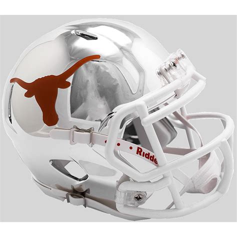 Riddell NCAA Texas Longhorns 2018 Chrome Speed Mini Football Helmet