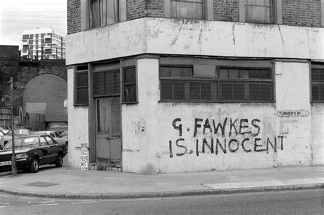 Guy Fawkes Is Innocent - Graffiti In 1980s London - Flashbak