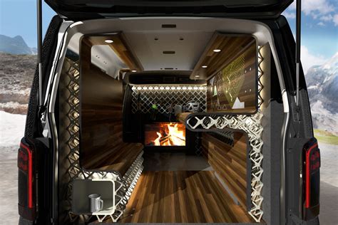 Nissan adventure van rolls through the wild like a mobile ecolodge