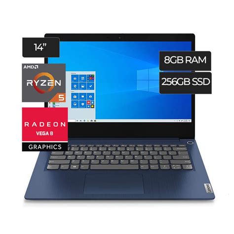 LAPTOP LENOVO IDEAPAD 14ADA05 RYZEN 5 3500U RAM 8GB SSD 256GB 14 " W10H 81W0003QUS | Walmart en ...