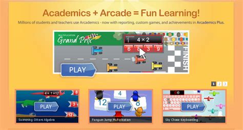 Arcademic Skill Builder - Competitive, trackable games to help build ...