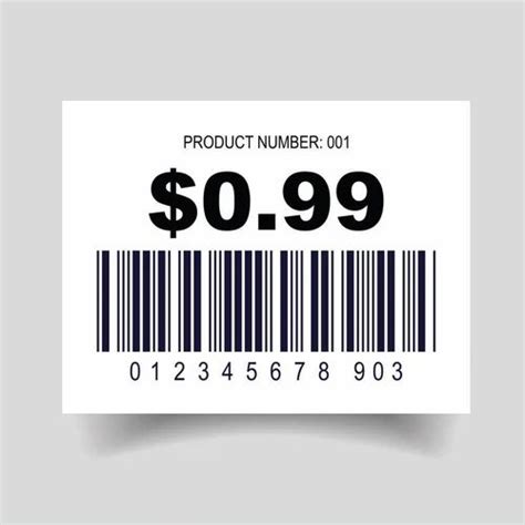 White Printed MRP Barcode Label at Rs 0.10/piece in New Delhi | ID: 2850961614348