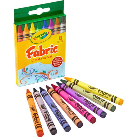 Crayola Crayola Fabric Crayon - 3.6" Length - 0.3" Diameter - 1 / Pack ...