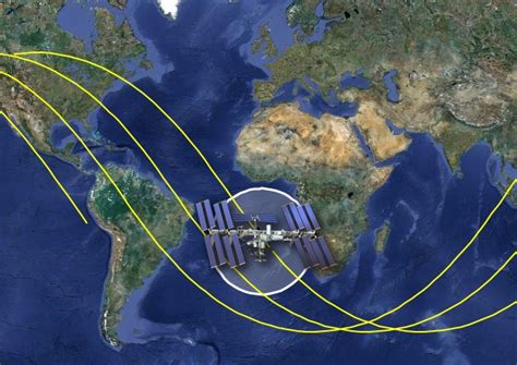 ISSTracker ~ Real-Time Location Tracking of the International Space Station | Space station ...