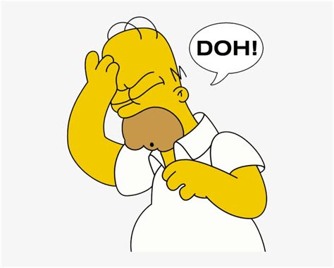 Download Doh Homer Simpson Quotes On Quotestopics - Homer Simpson D Oh Png - HD Transparent PNG ...