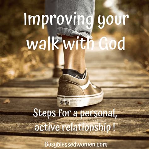 Importance of Walking With God