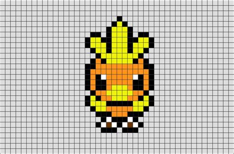 Pokemon Torchic Pixel Art