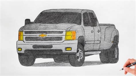 Chevy Truck Drawing - martyrtrust