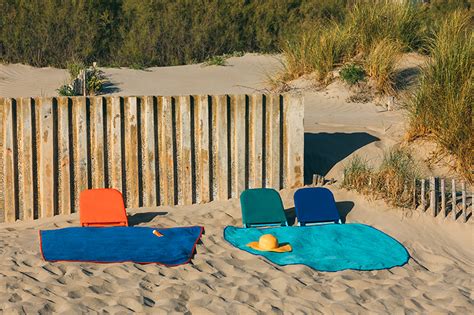 5.5designstudio's colorful beach collection for la grande motte resort