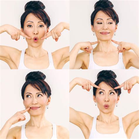 Reduce Signs of Aging and Wrinkles With These 5 Face Yoga Exercises! in 2020 | Face yoga, Face ...