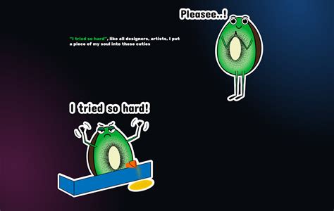 Kiwi Stickers :: Behance