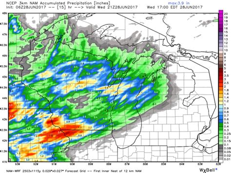 Michigan weather today: time, placement of next heavy rain - mlive.com