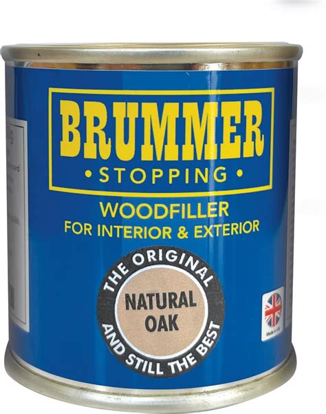 Brummer Wood Filler Natural Oak 250g : Amazon.co.uk: DIY & Tools