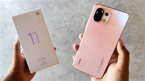 Xiaomi Mi 11 Lite Unboxing | 6GB+128GB | Peach Pink Color | Price In Pakistan - YouTube