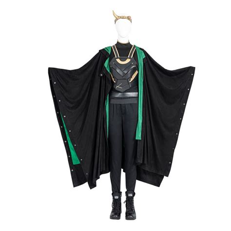 Female Loki Costume Lady Loki Sylvie Lushton Cosplay Suit - CCosplay.com