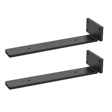 2 Pack Duty Shelf Brackets Floating Shelf Brackets Wall Shelf Rustic Industrial Shelf Brackets ...