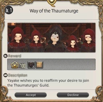 Way of the Thaumaturge - Final Fantasy XIV Guide - IGN