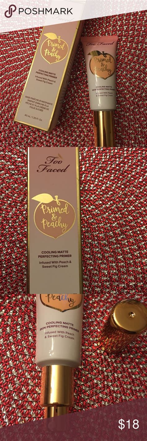 Too Faced Primed and Peachy perfecting primer | Primer, Peachy, Too ...