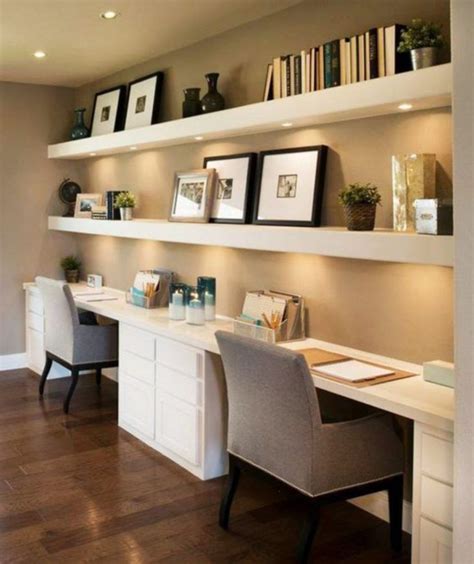 25+ Best Office Shelf Design Decor Ideas To Inspire You – DECORATHING | Cheap office furniture ...