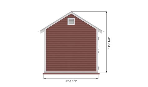 10x10 Storage Shed Plans - Shedplans.org