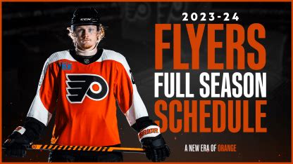 Flyers announce 2023-24 regular season schedule | Philadelphia Flyers