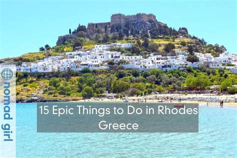 15 Epic Things to Do in Rhodes, Greece