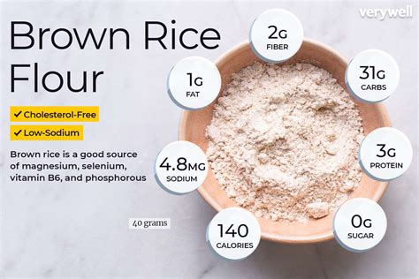 Brown Rice Flour Nutrition Facts And Health Benefits