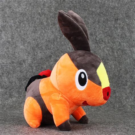 30cm Cartoon Anime Tepig Plush Toy Stuffed Soft Tepig Pillow Accessories for Birthday Gift-in ...