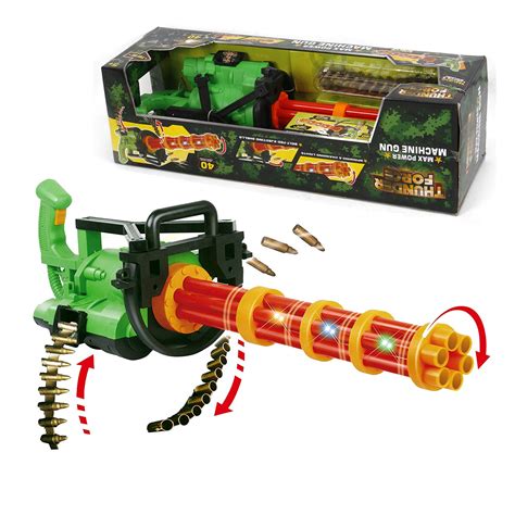 Liberty Imports Max Power Motorized 32 inches Gatling Machine Gun Toy ...