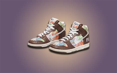 Leonard Hilton McGurr ‘Futura’ Nike Dunk High Pro SB ‘FLOM’ - $63,000 | GODLY SOLES