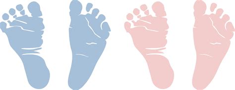 Blue Baby Feet Clip Art