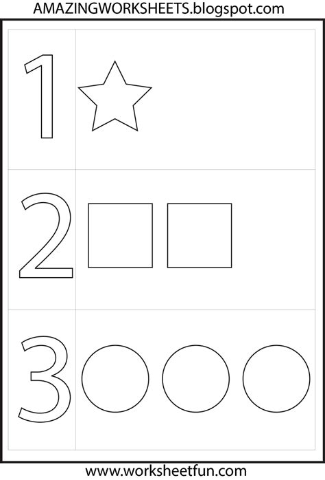 worksheet for kindergarten on numbers in 2020 numbers preschool - numbers worksheet free ...