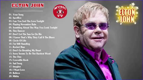 Best Songs Of Elton John, Elton John Greatest Hits Full Album - YouTube