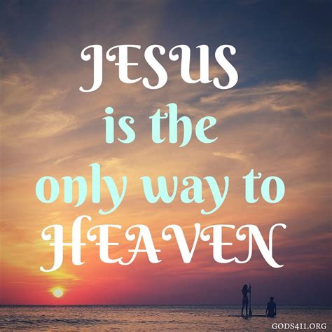 is jesus the only way to heaven - Super News Ville