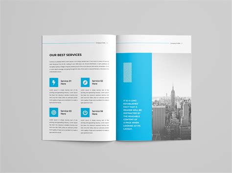 Company Profile Brochure Template on Behance