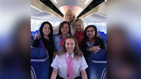 Southwest Airlines celebrates first ‘unmanned’ flight with all-female ...