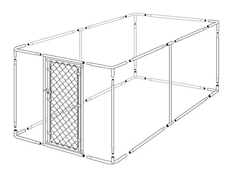 Chain Link Dog Kennel | Hebei Haisen Fence Products Ltd