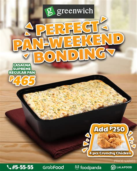 Greenwich Pizza on Twitter: "Perfect PAN-sharing this weekend!😍 Buy one ...