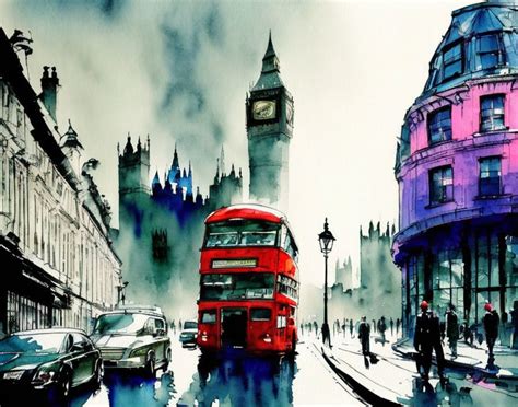 Canvas Wall Art - London Town Artwork | Shop Today. Get it Tomorrow! | takealot.com