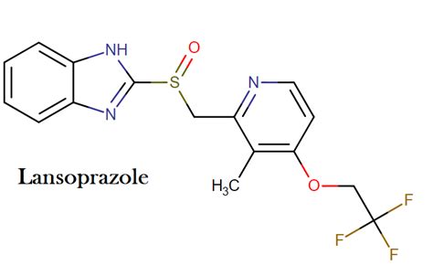 Lansoprazole : Drug class, mechanism of action, uses, dosage, side effects and interactions ...