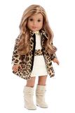 Fashion Girl - Clothes for 18 inch American Girl Doll - Cheetah Coat ...